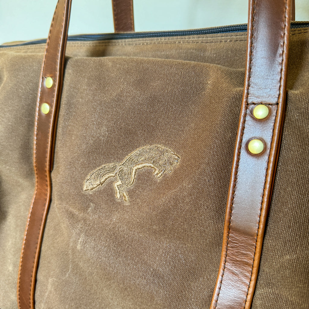 Hudson Sutler x RCS Waxed Whiskey Heritage Briefcase redclaysoul