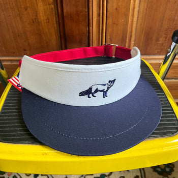 Red Clay Soul Tour Visor - Navy Brim and Original Fox (Navy)