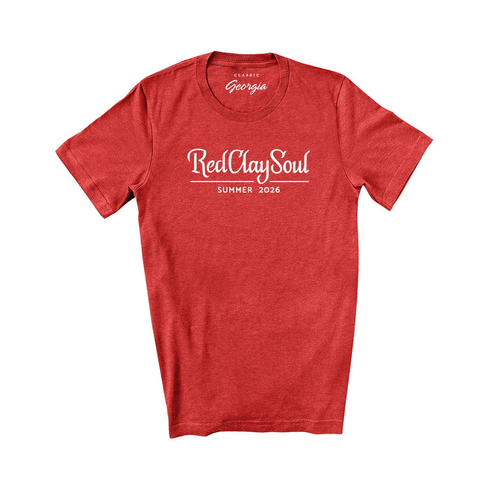 RCS X Classic Georgia Summer '26 T-Shirt (Red)