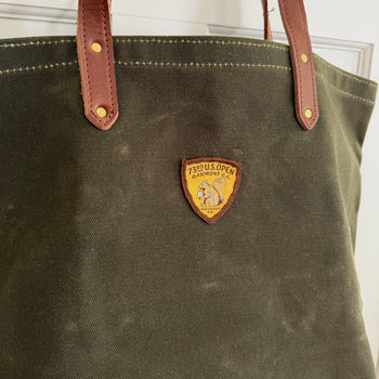 RCS X Woodley 1973 Oakmont US OPEN Waxed Tote Bag