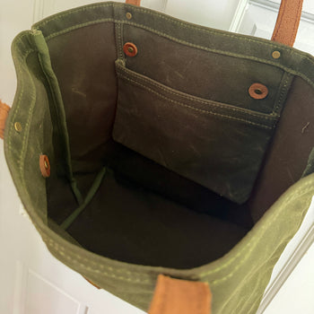RCS X Woodley 1973 Oakmont US OPEN Waxed Tote Bag