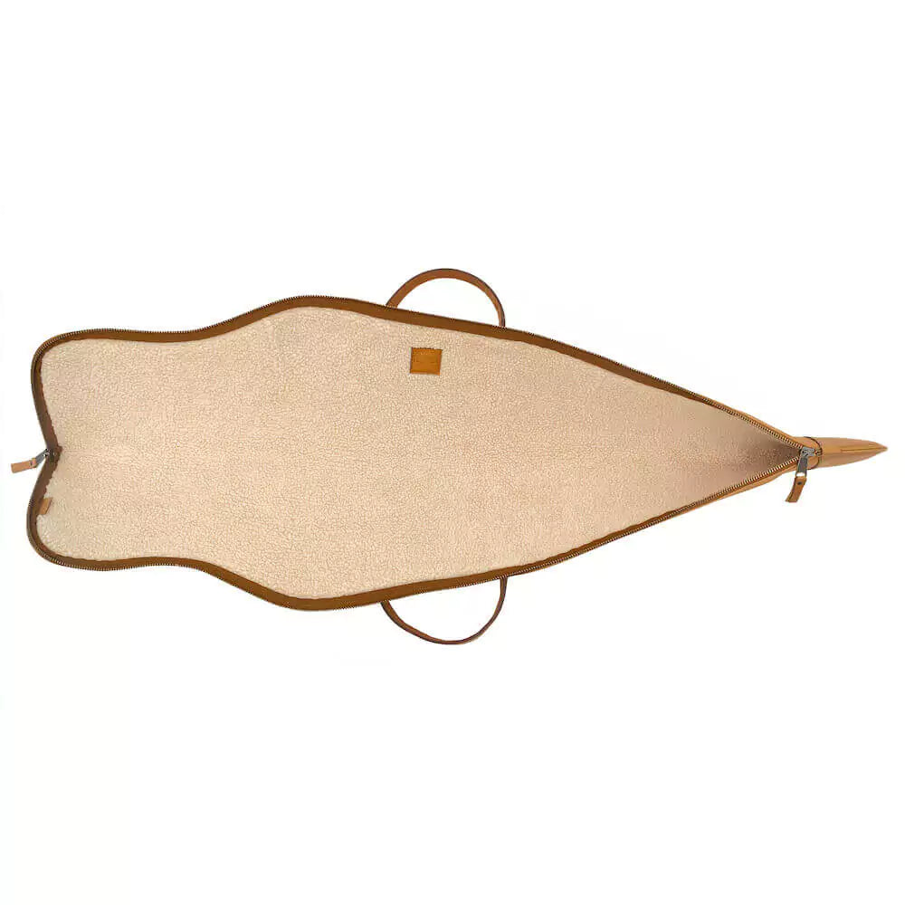 White Wing Leather Hunting Rifle Case