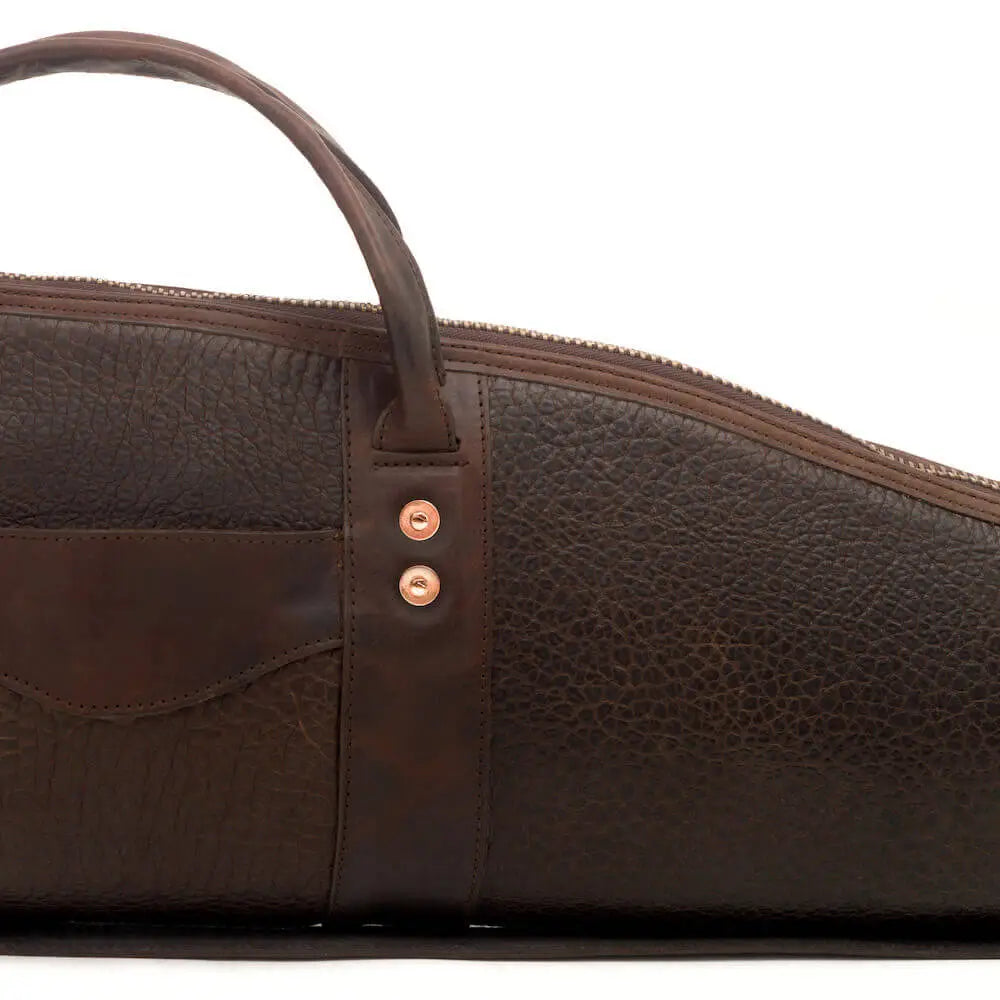 White Wing Leather Hunting Rifle Case