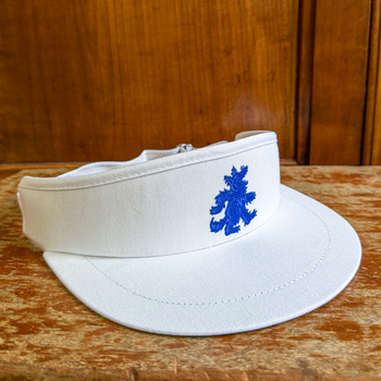 RCS Flag Dancing Fox White Tour Visor