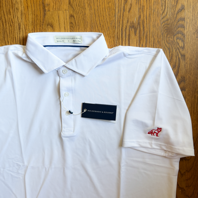Holderness & Bourne X RCS White MacDonald Polo