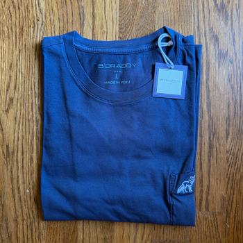B.Draddy X RCS Navy Blue Dewey T-Shirt
