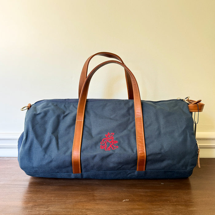 Hudson Sutler x RCS Wilmington Duffel - Navy/Whiskey Brown